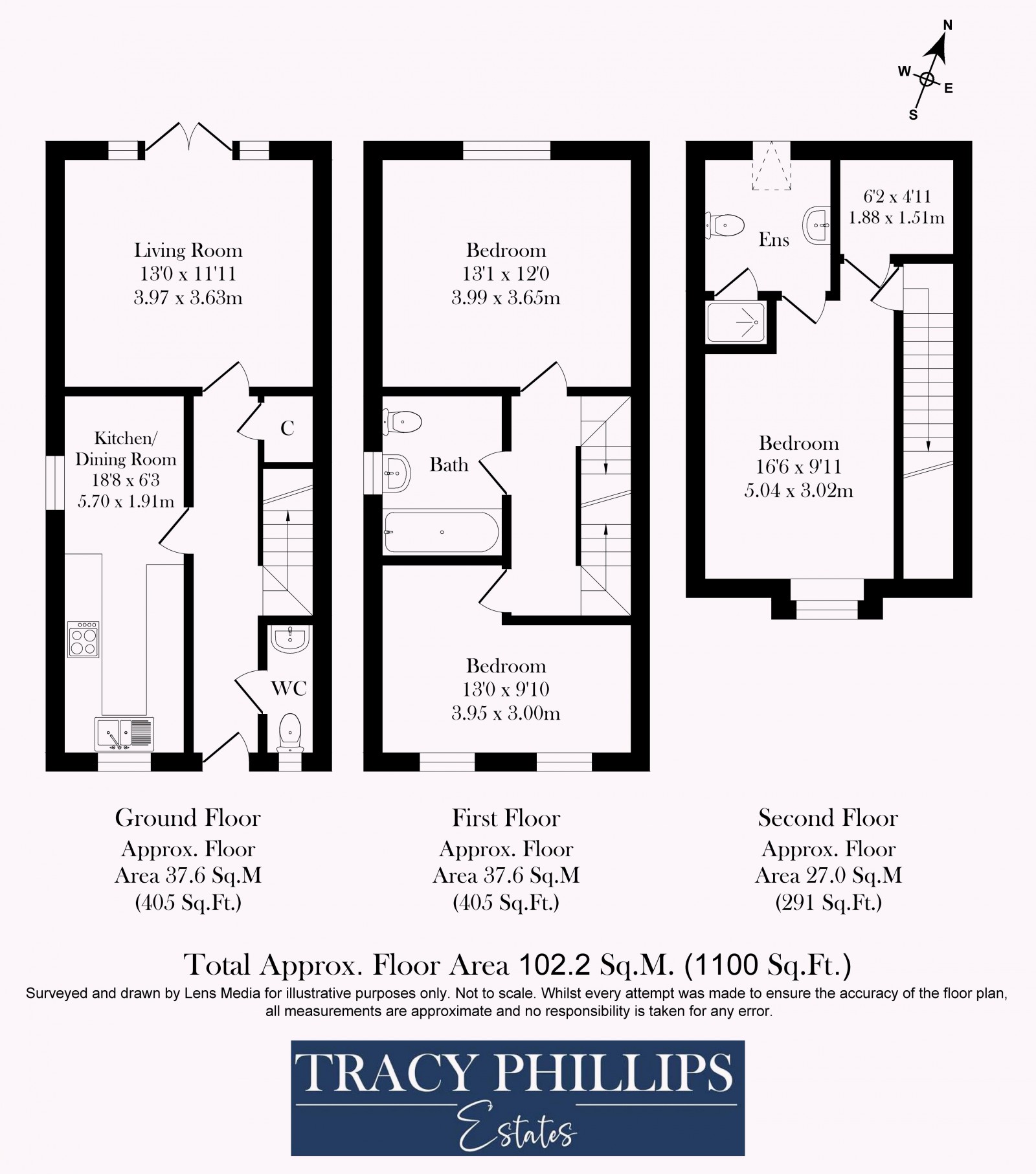 Floorplan for Hedgerow Gardens, Standish, Wigan, WN6 0HX