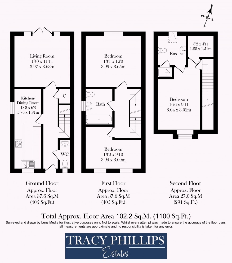 Floorplan for Hedgerow Gardens, Standish, Wigan, WN6 0HX