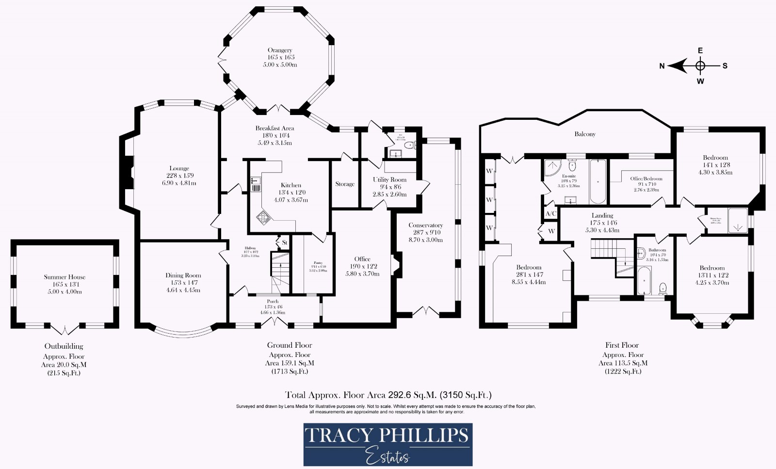 Floorplan for Parbold Hill, Parbold, Wigan