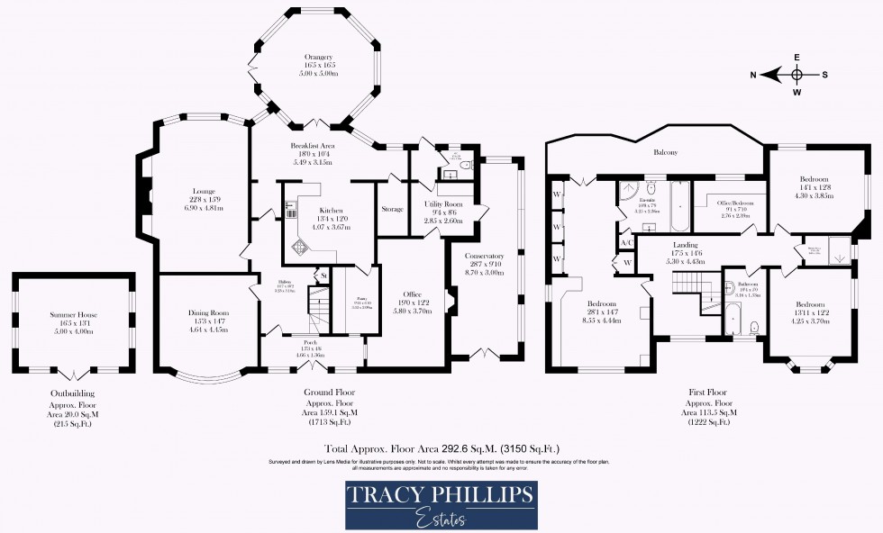Floorplan for Parbold Hill, Parbold, Wigan