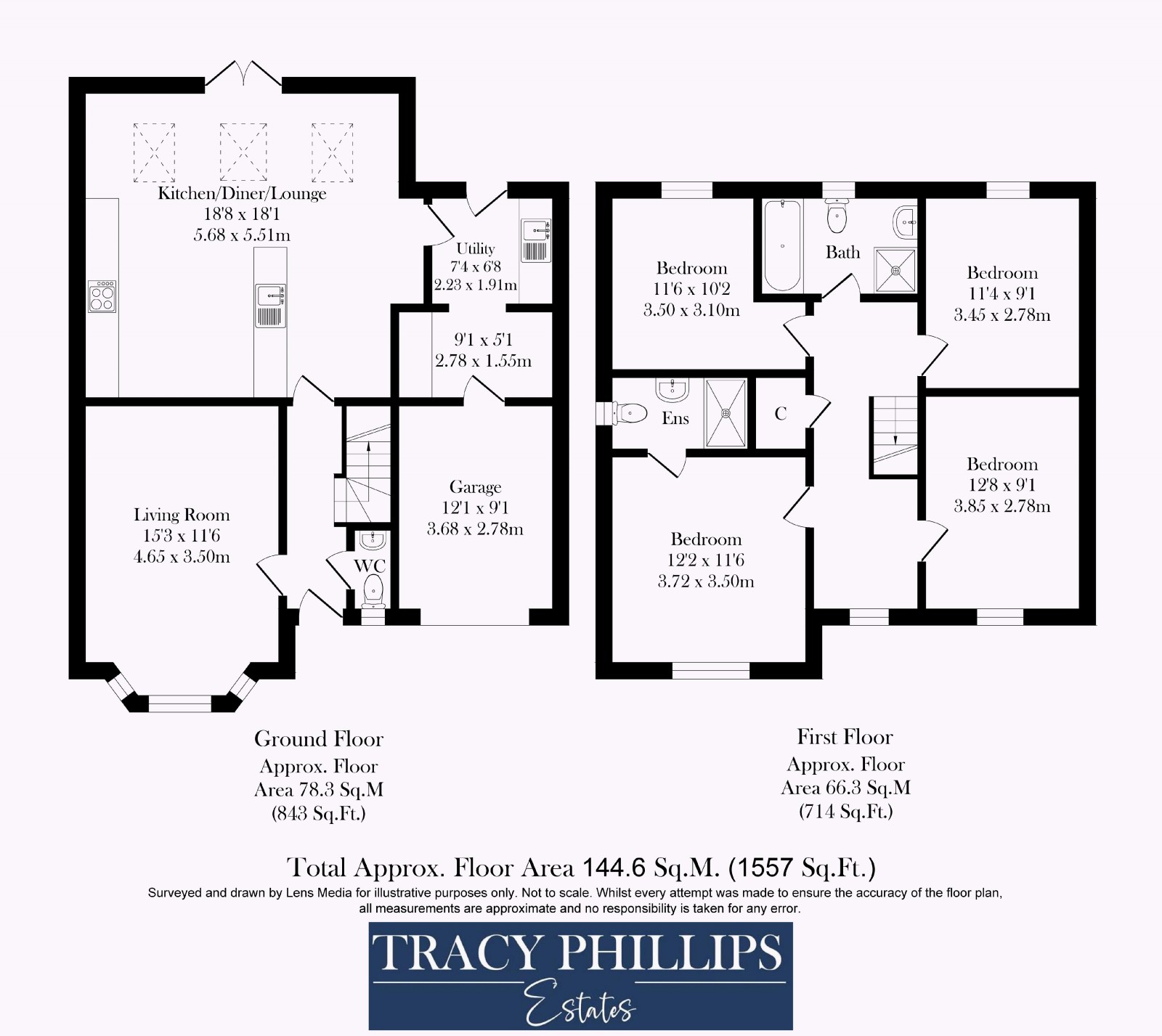 Floorplan for Grasslands, Standish, Wigan