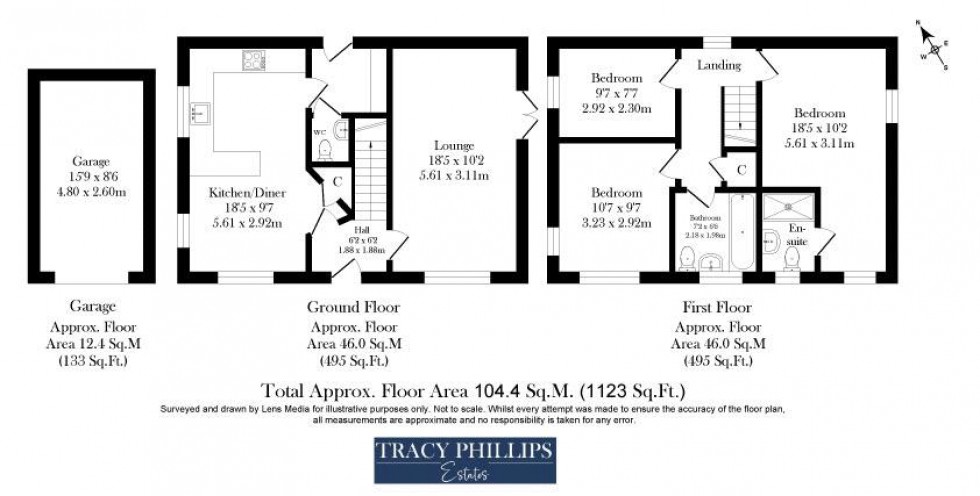 Floorplan for Fairway, Standish, Wigan