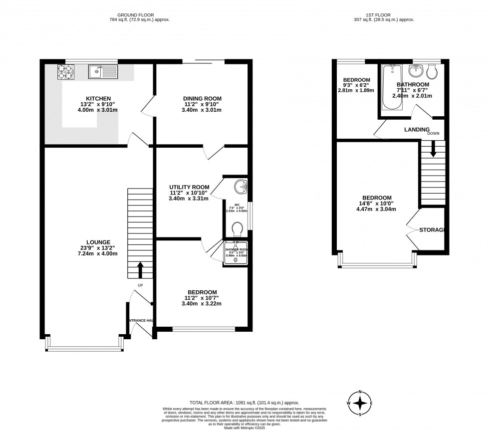 Floorplan for Parkbrook Lane, Shevington, Wigan