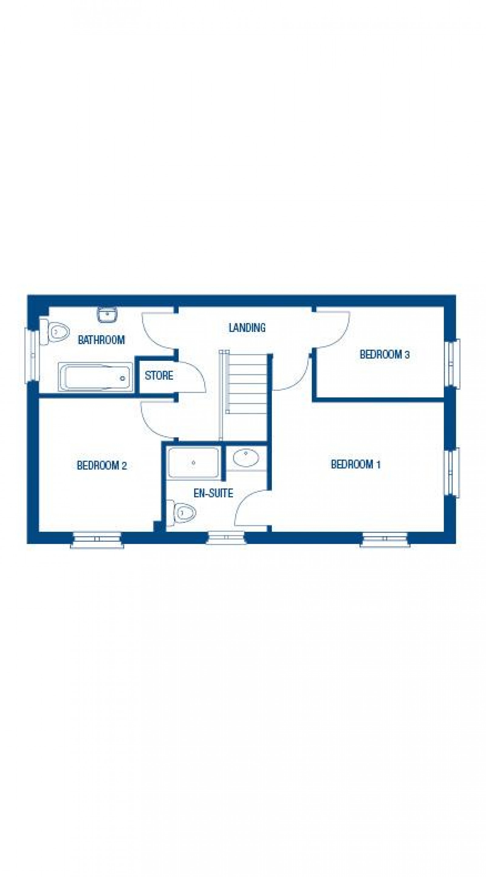 Floorplan for Thorley Grove, Standish, Wigan