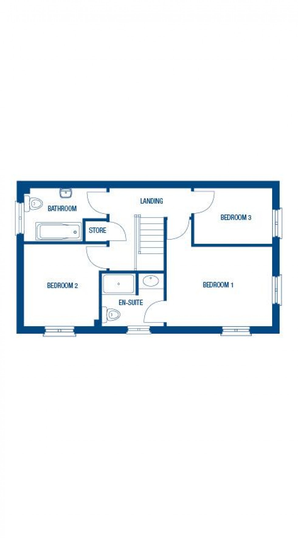 Floorplan for Thorley Grove, Standish, Wigan