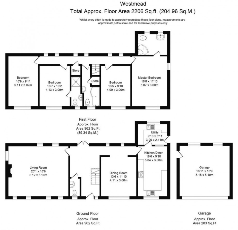 Floorplan for Westmead, Standish