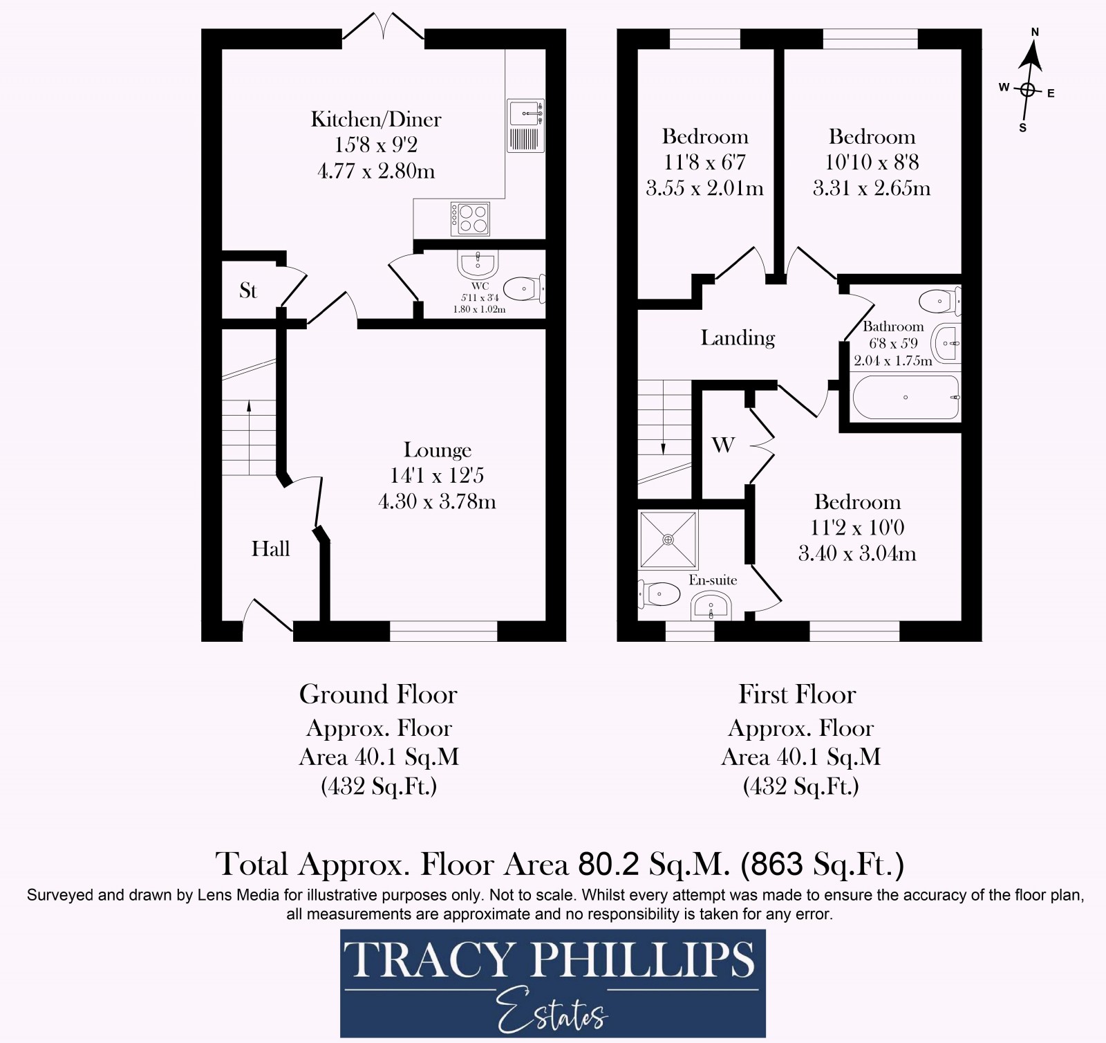 Floorplan for Harrington Park, Shevington, Wigan