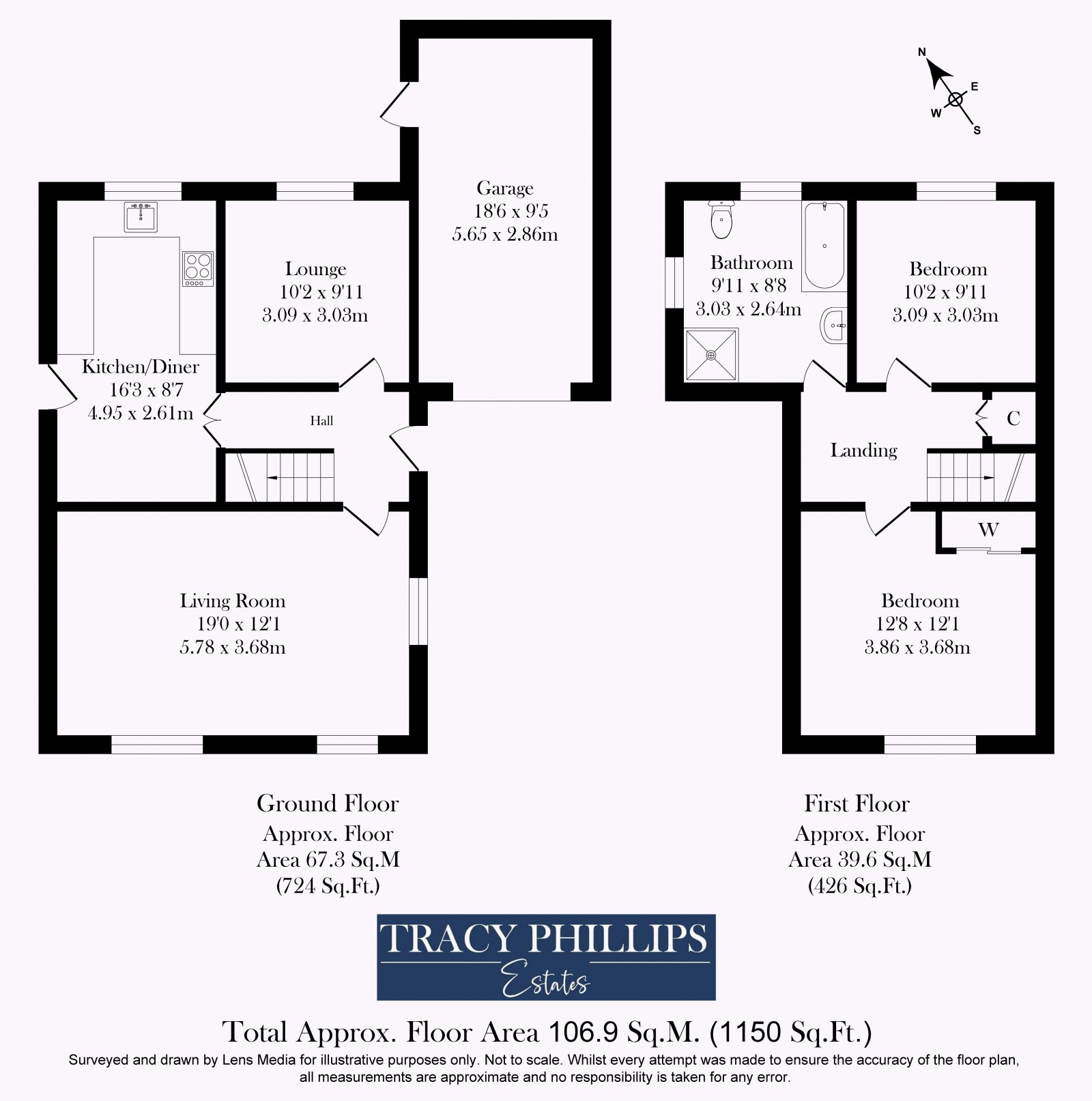 Floorplan for Old Lane, Shevington, Wigan