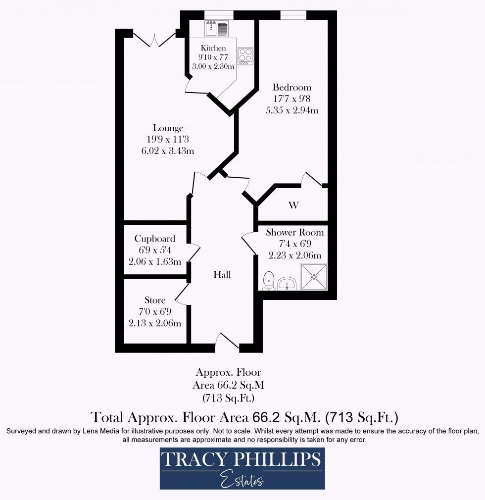 Floorplan for Brideoake Court, Standish, Wigan