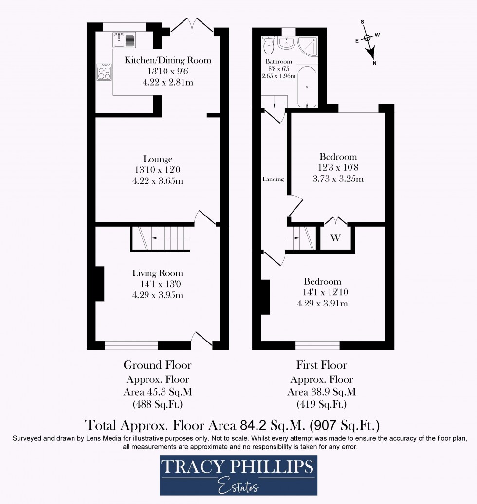 Floorplan for Platt Lane, Standish, Wigan