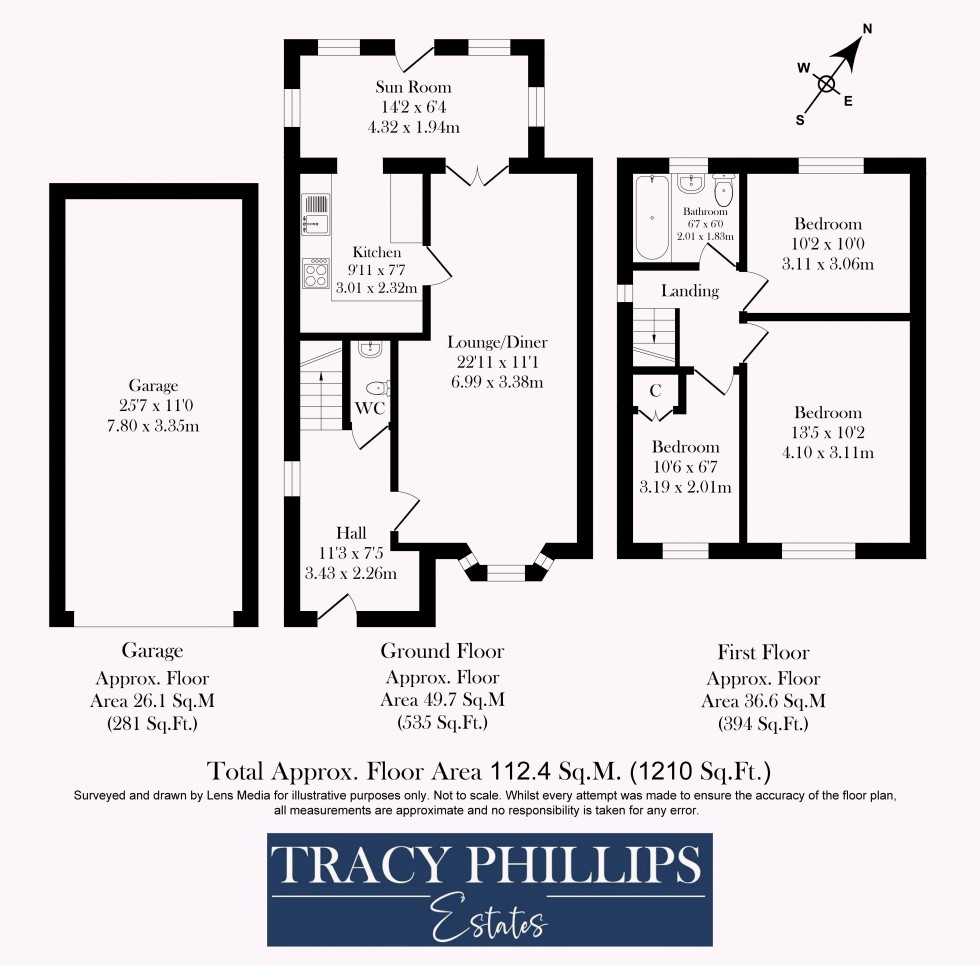 Floorplan for Chisholm Close Standish, Wigan