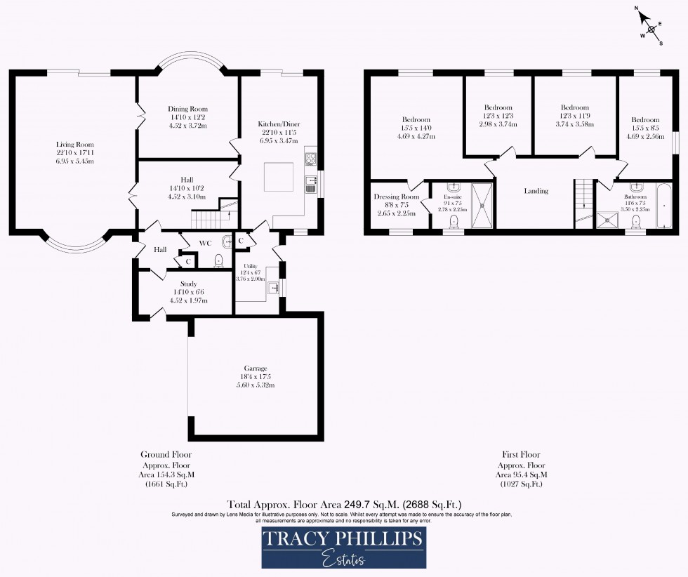 Floorplan for Hall Lane, Aspull, Wigan