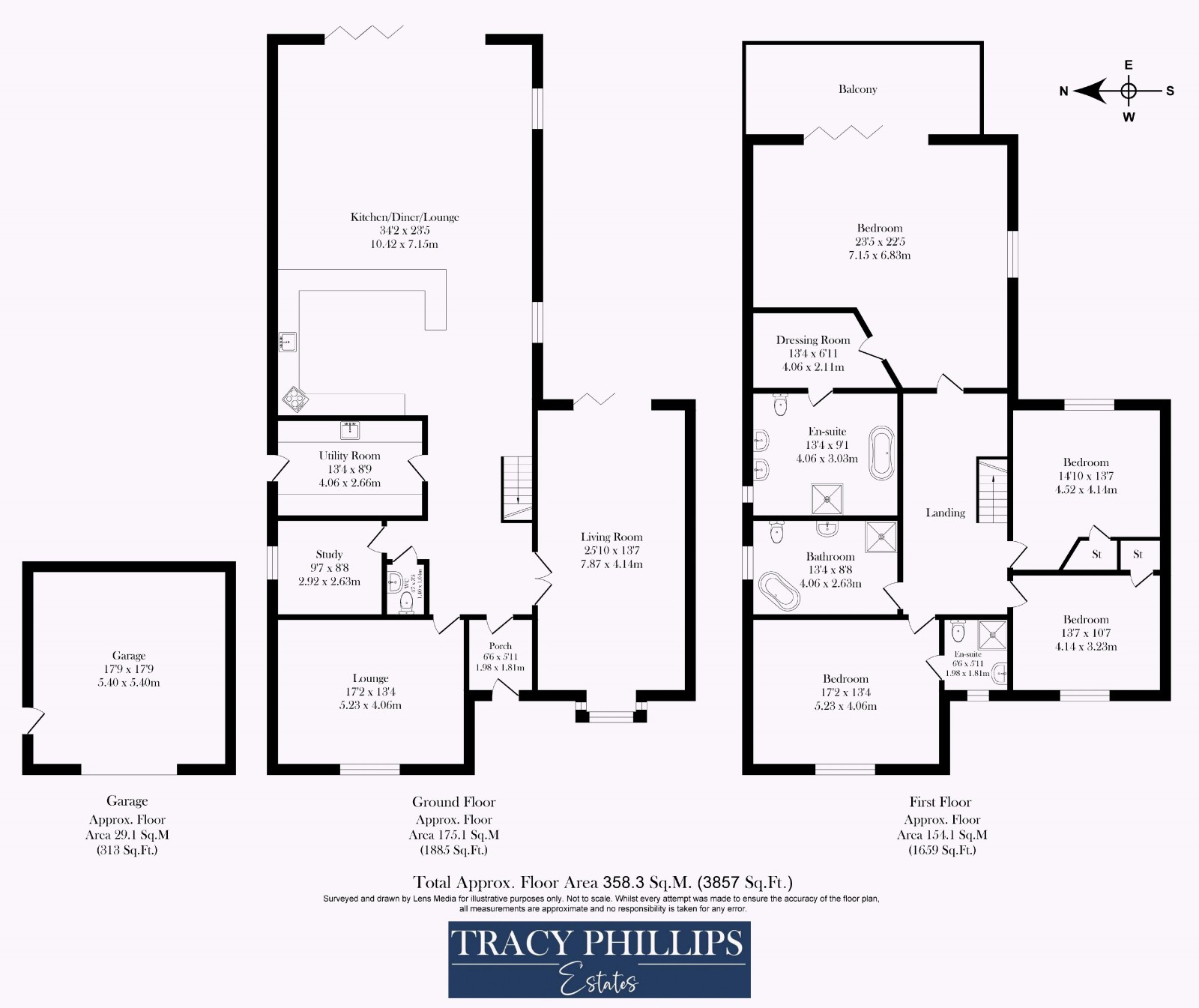 Floorplan for Gathurst Lane, Shevington, Wigan