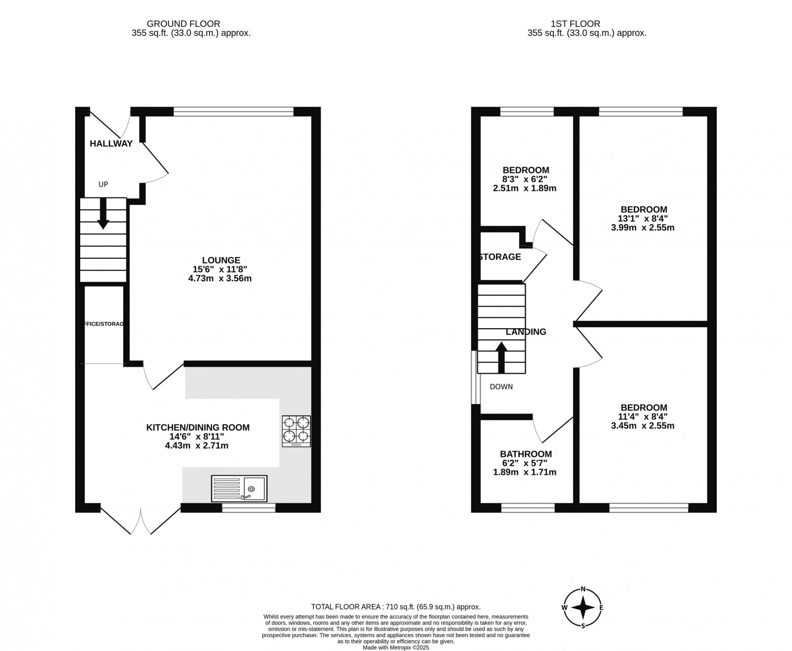 Floorplan for Quakers Place, Standish, Wigan