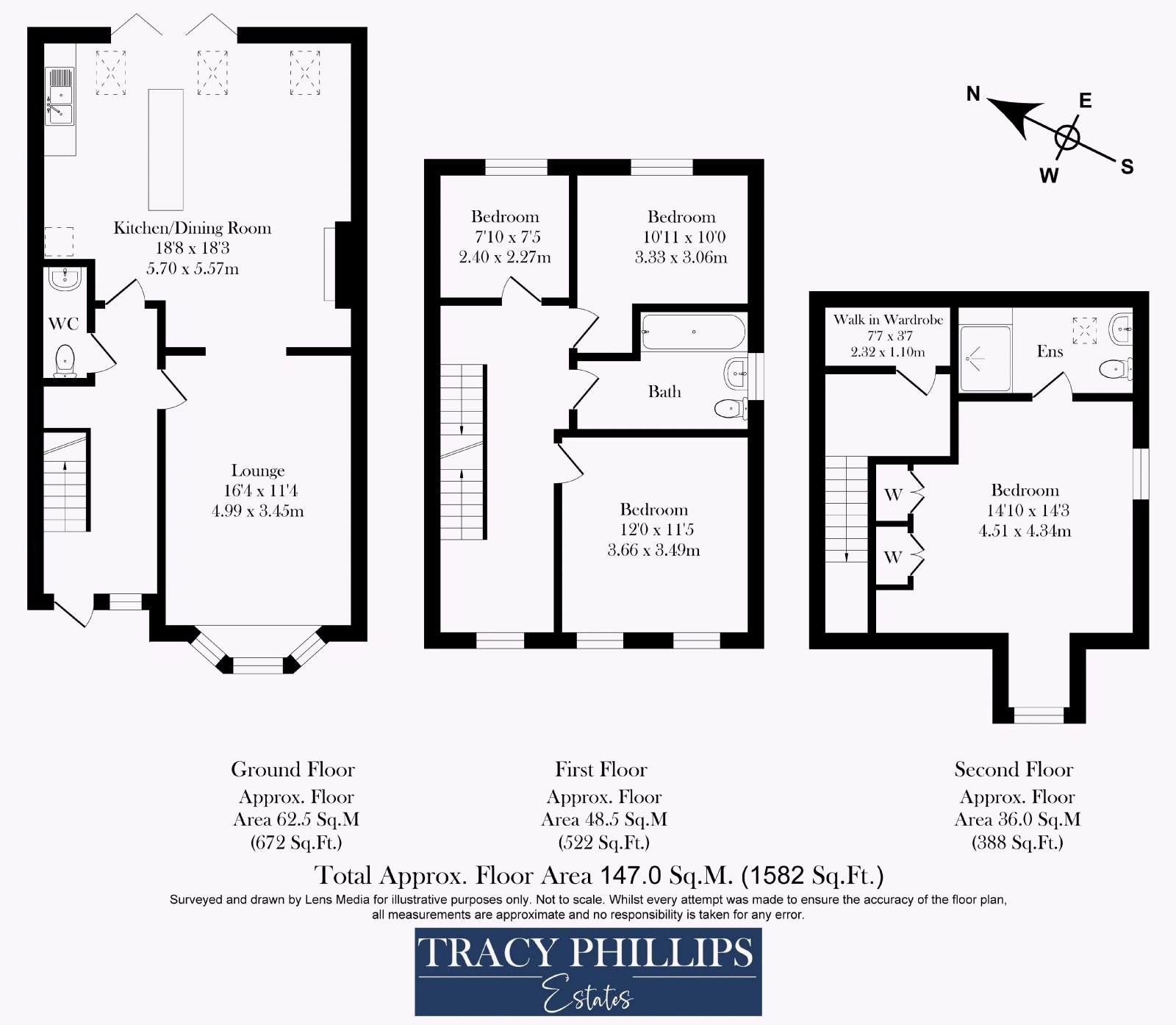 Floorplan for Springfield Road, Wigan