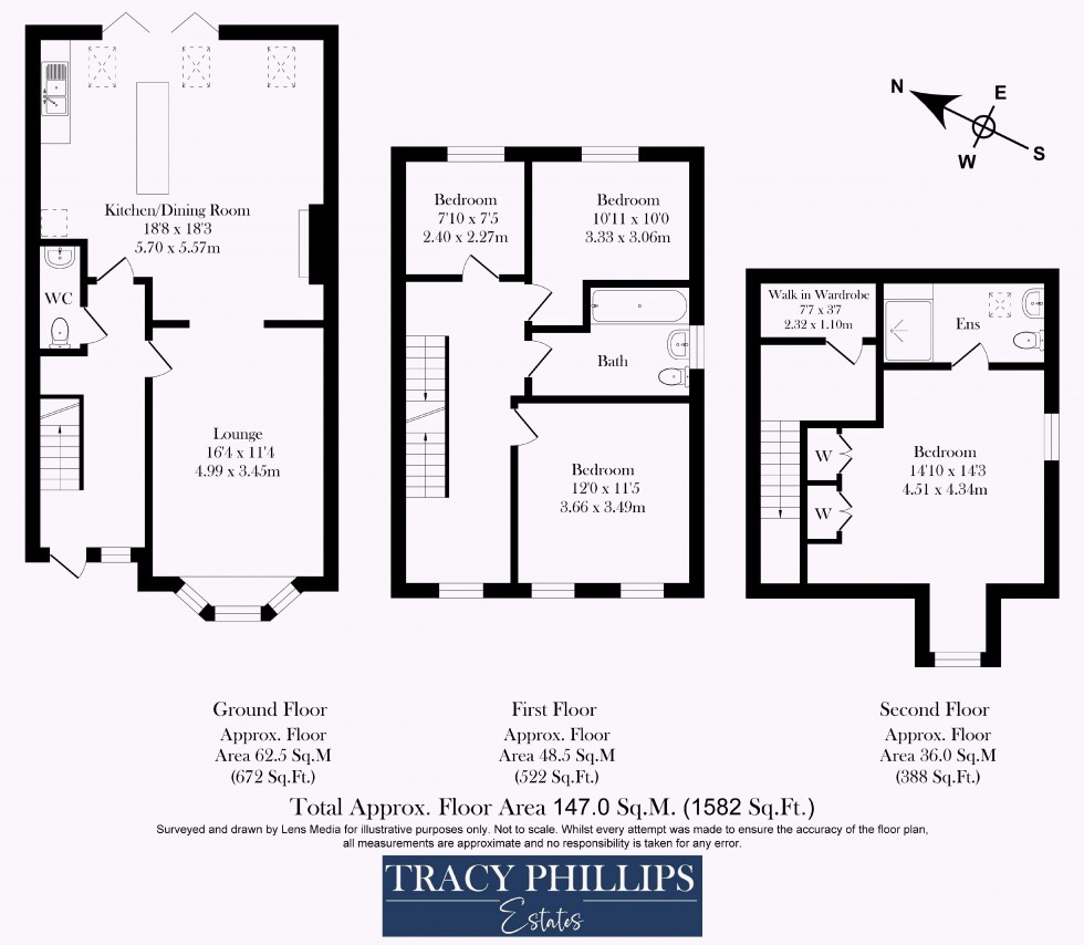 Floorplan for Springfield Road, Wigan