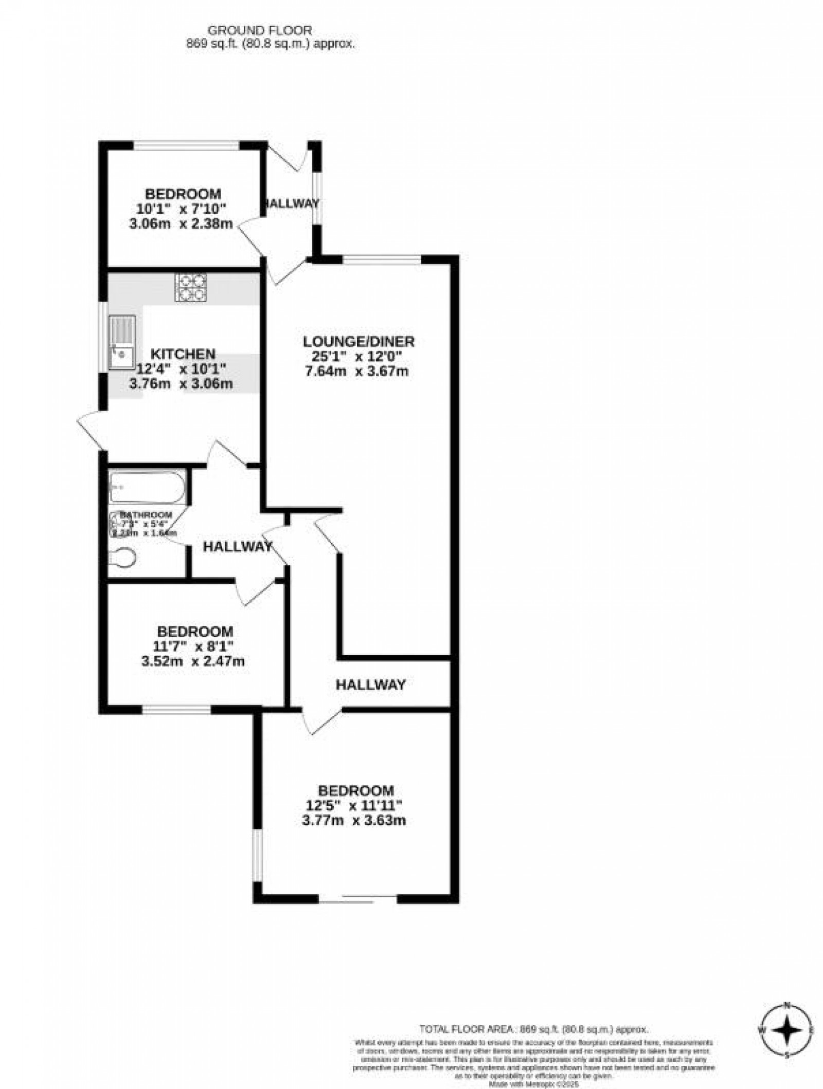 Floorplan for Alston Road, Wigan