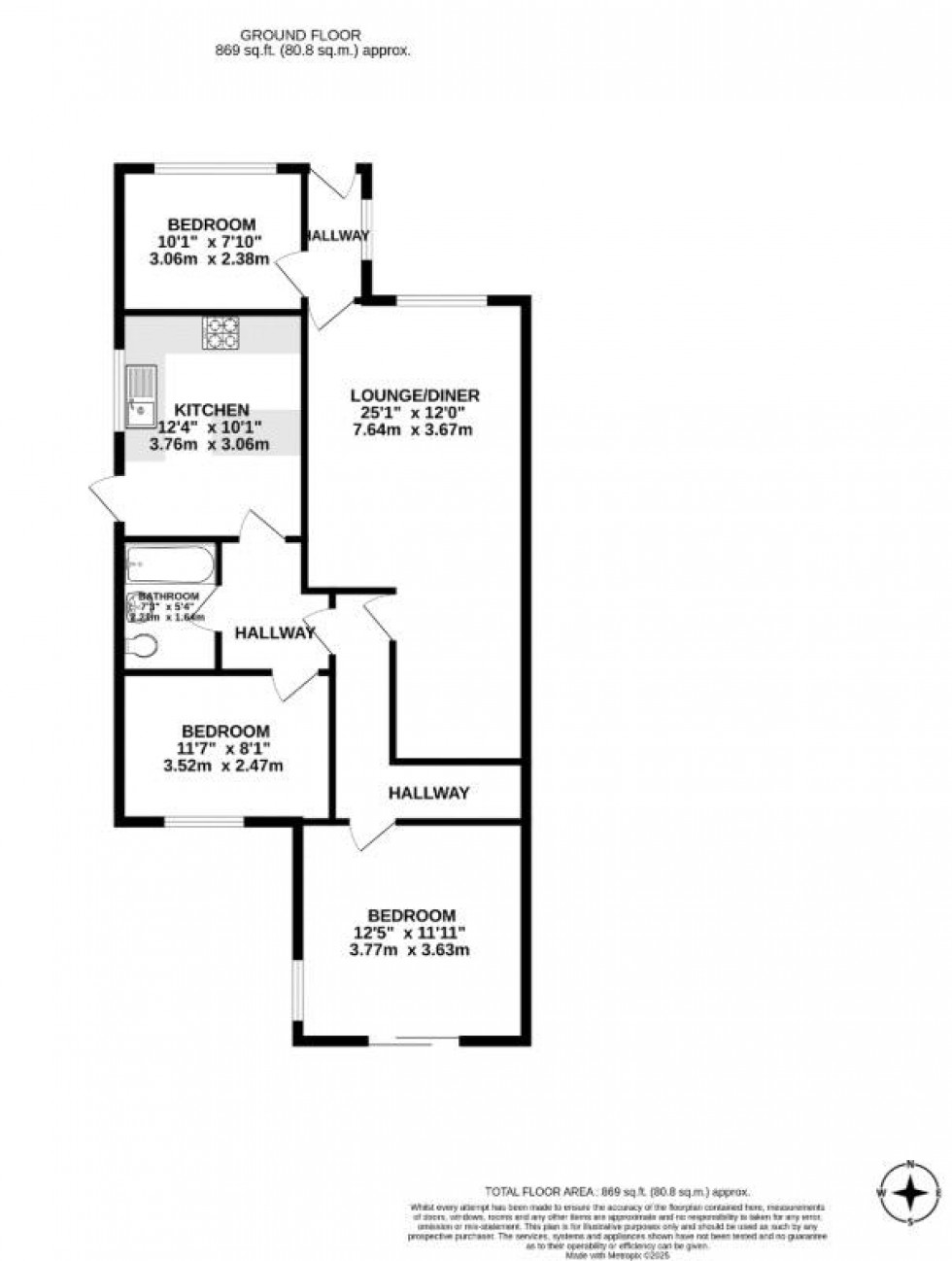 Floorplan for Alston Road, Wigan