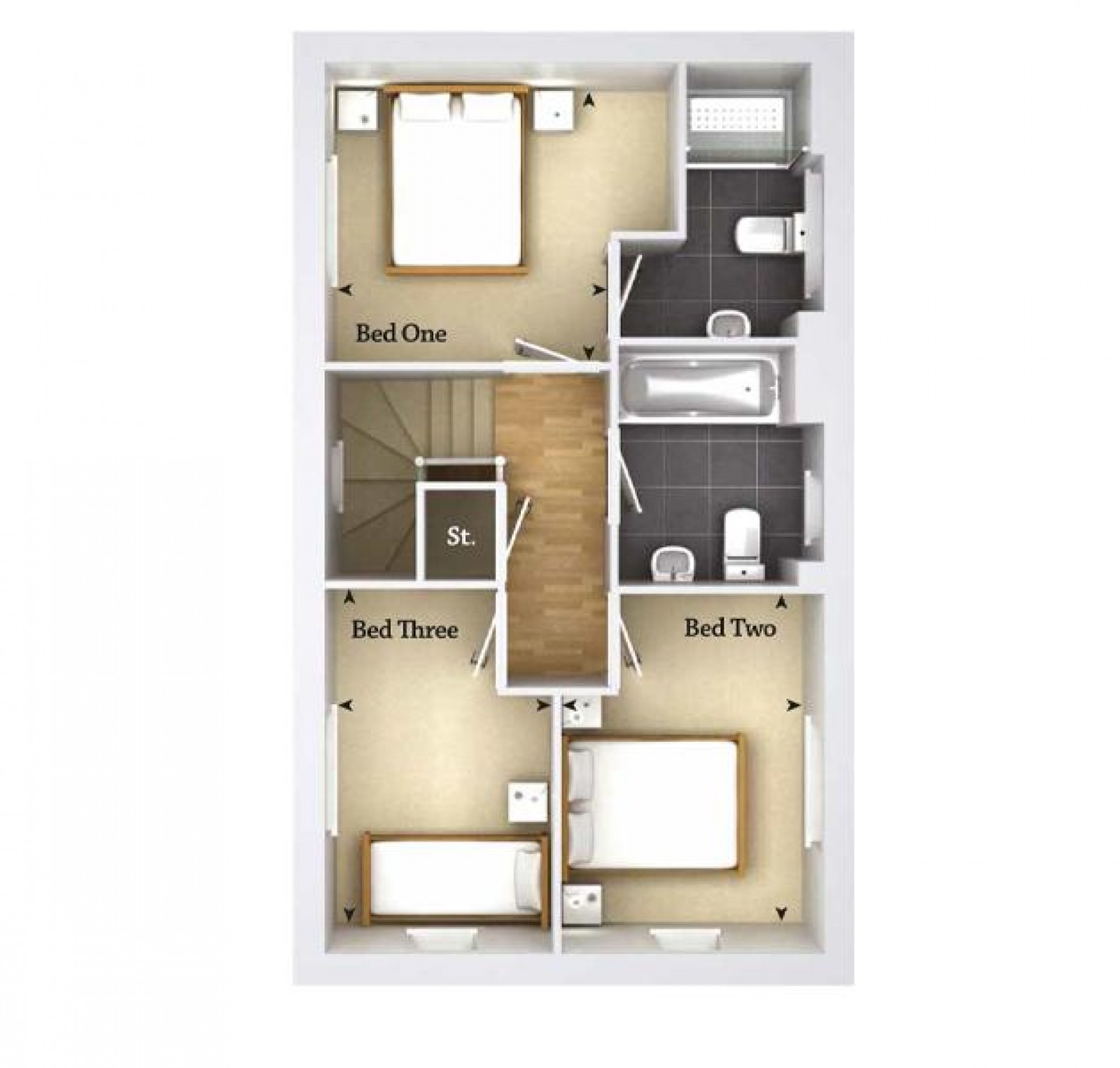 Floorplan for Standish, Wigan