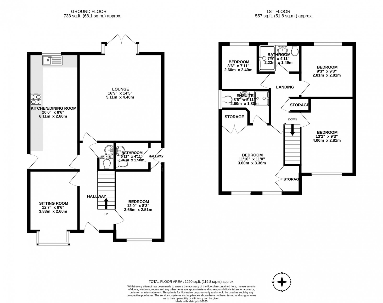 Floorplan for Charlesworth Avenue, Wigan