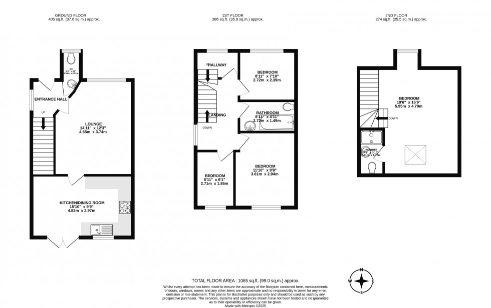 Floorplan for Sorrel Close, Standish, Wigan