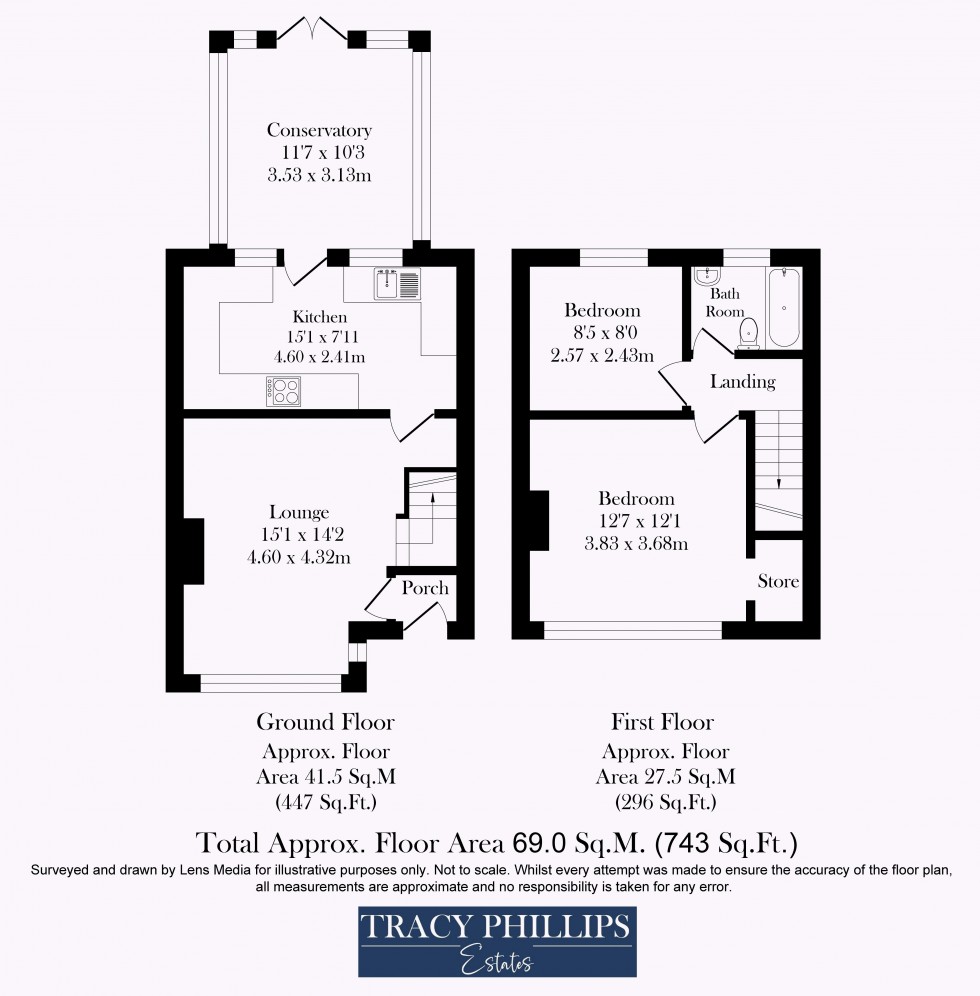 Floorplan for Shevington Moor, Wigan