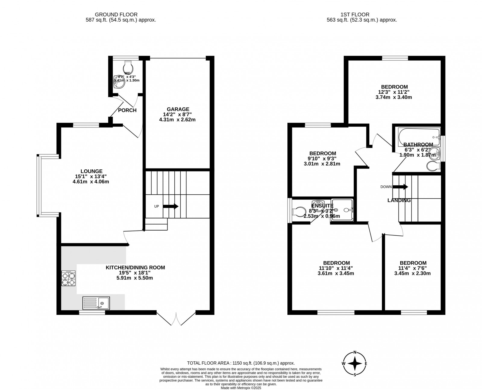 Floorplan for Damselfly Meadow, Standish, Wigan