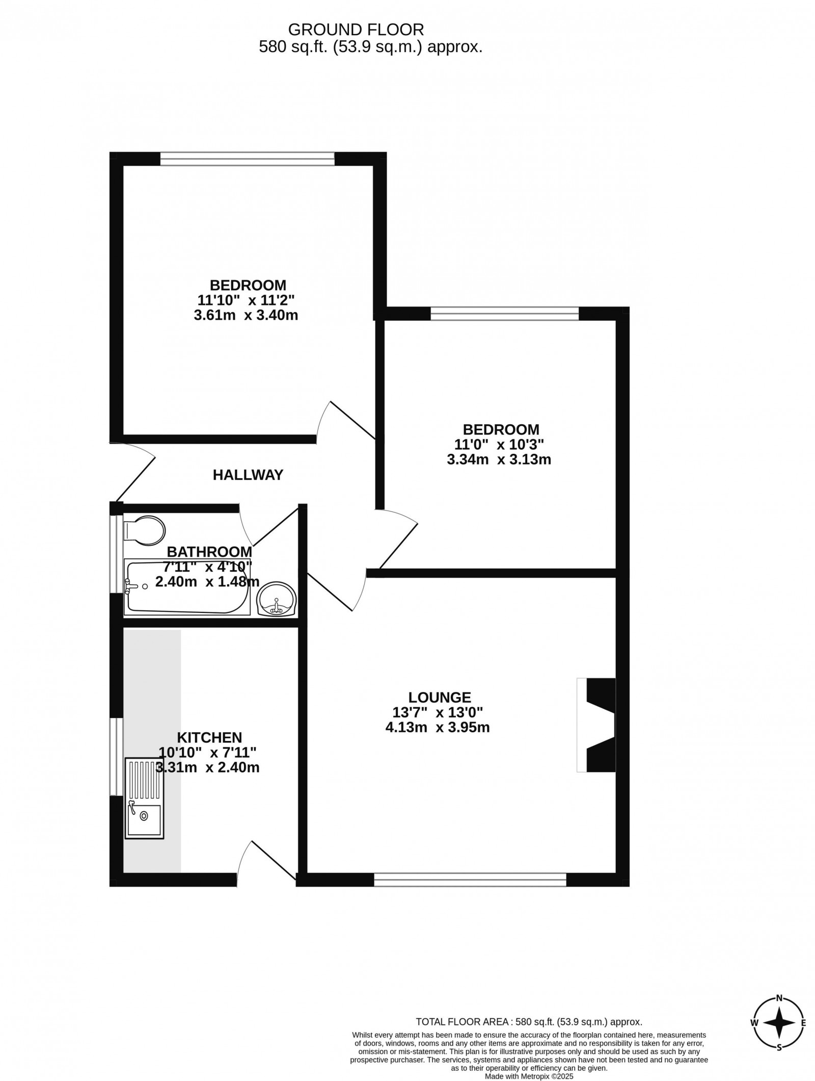 Floorplan for Old Lane, Shevington, Wigan