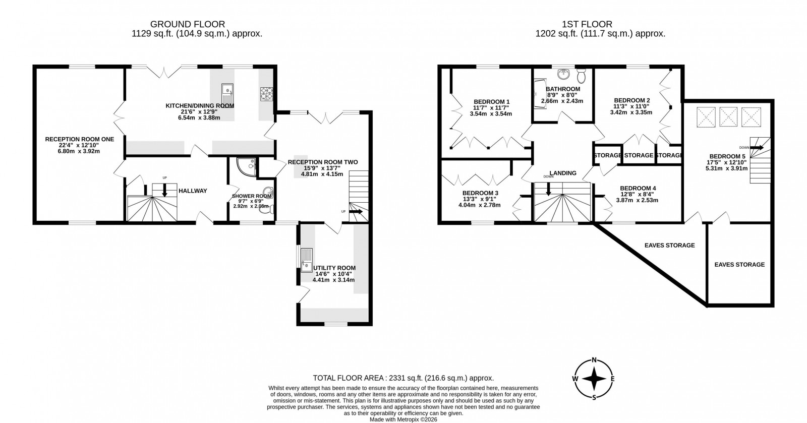Floorplan for Highfield Drive, Standish, Wigan