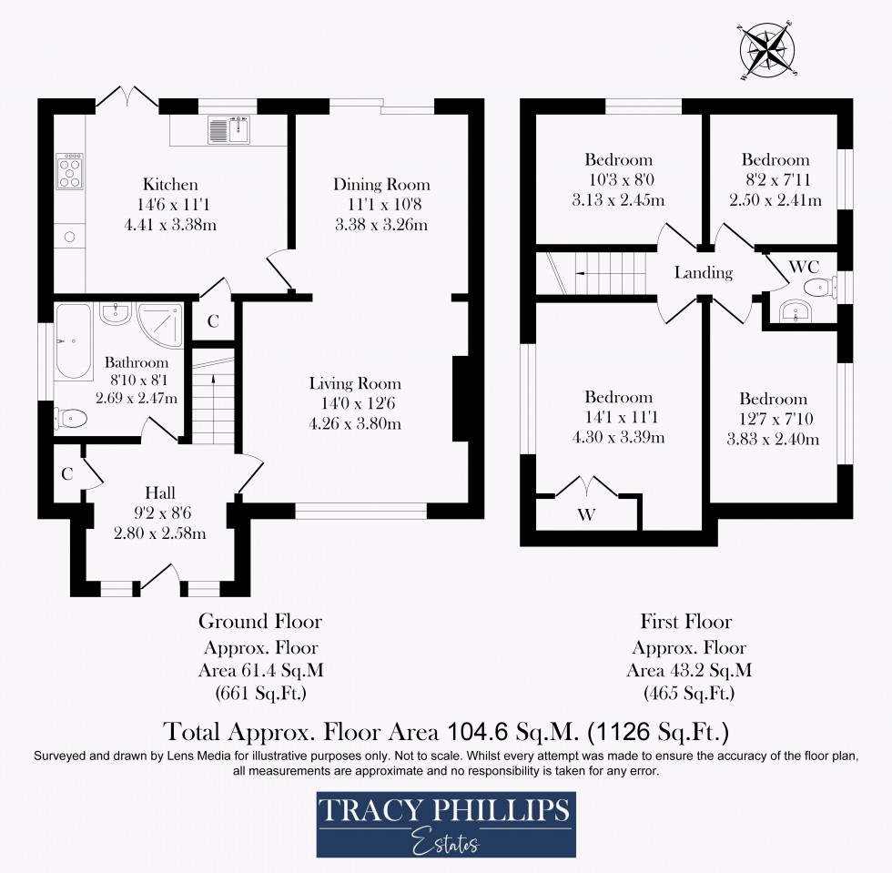 Floorplan for Hinds Head Avenue, Wrightington, Wigan