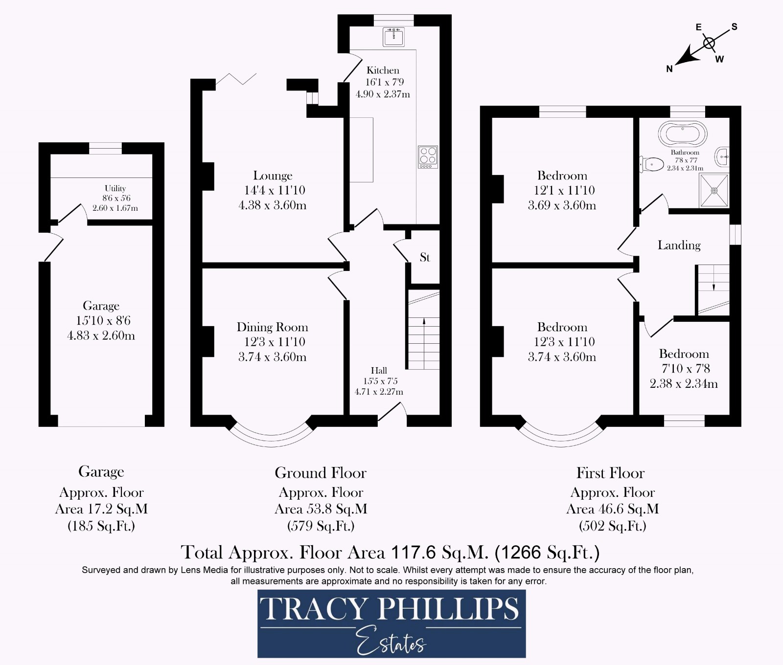 Floorplan for Gathurst Lane, Shevington, Wigan