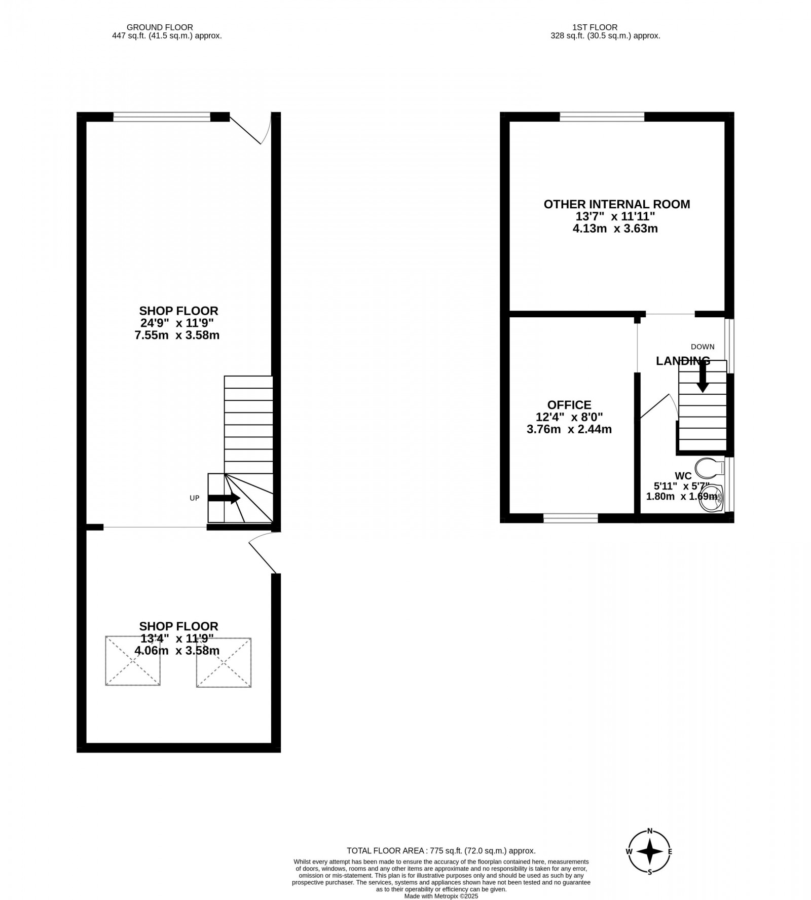 Floorplan for Preston Road, Wigan