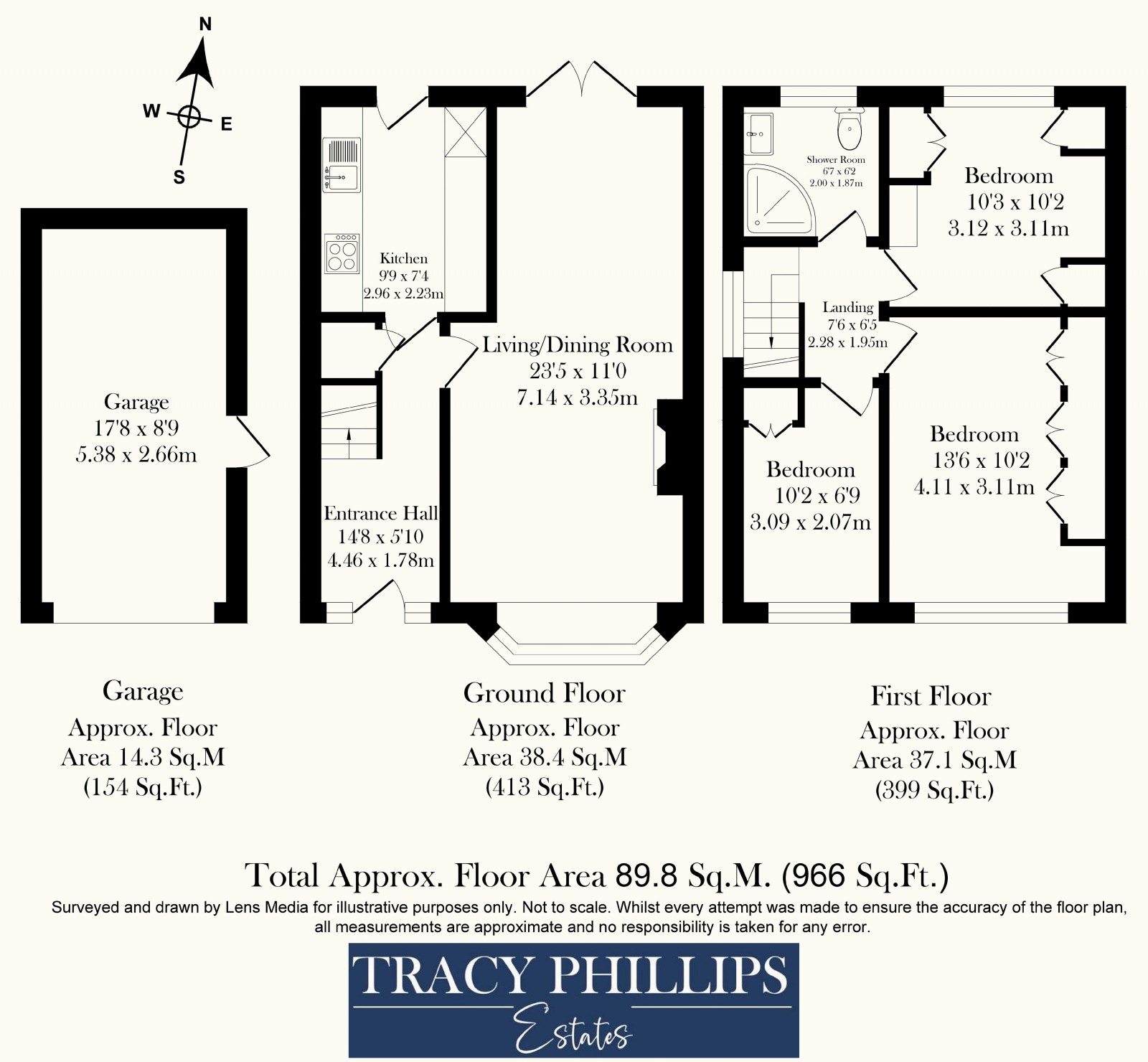 Floorplan for Harris Road, Standish, Wigan