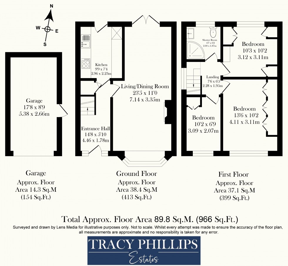 Floorplan for Harris Road, Standish, Wigan