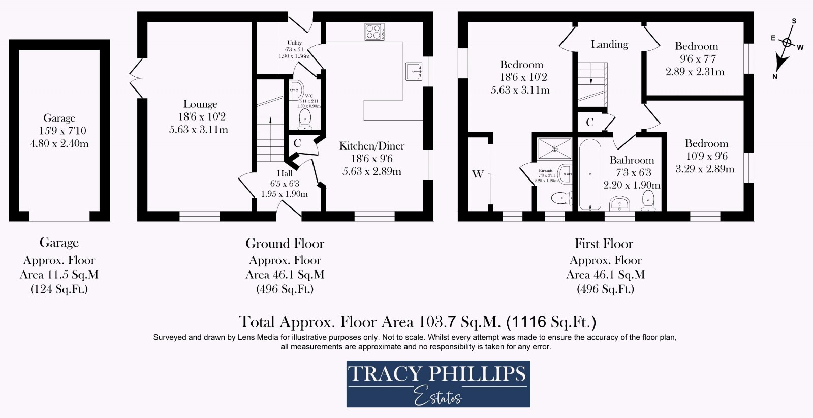 Floorplan for Fairway, Standish, Wigan
