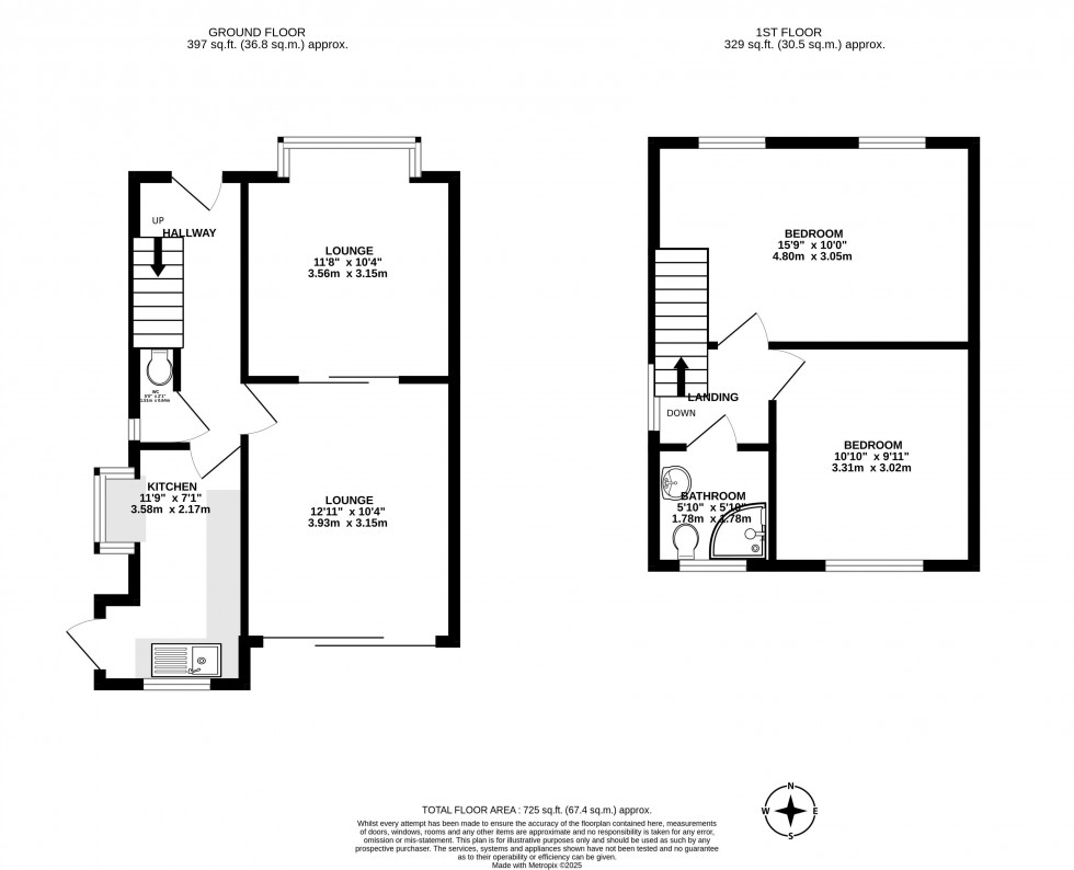 Floorplan for Hornby Street, Wigan