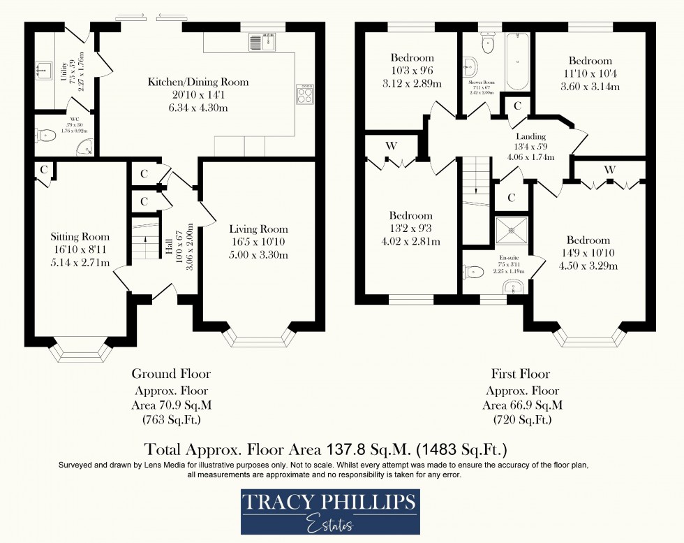 Floorplan for Meadowacre, Standish, Wigan
