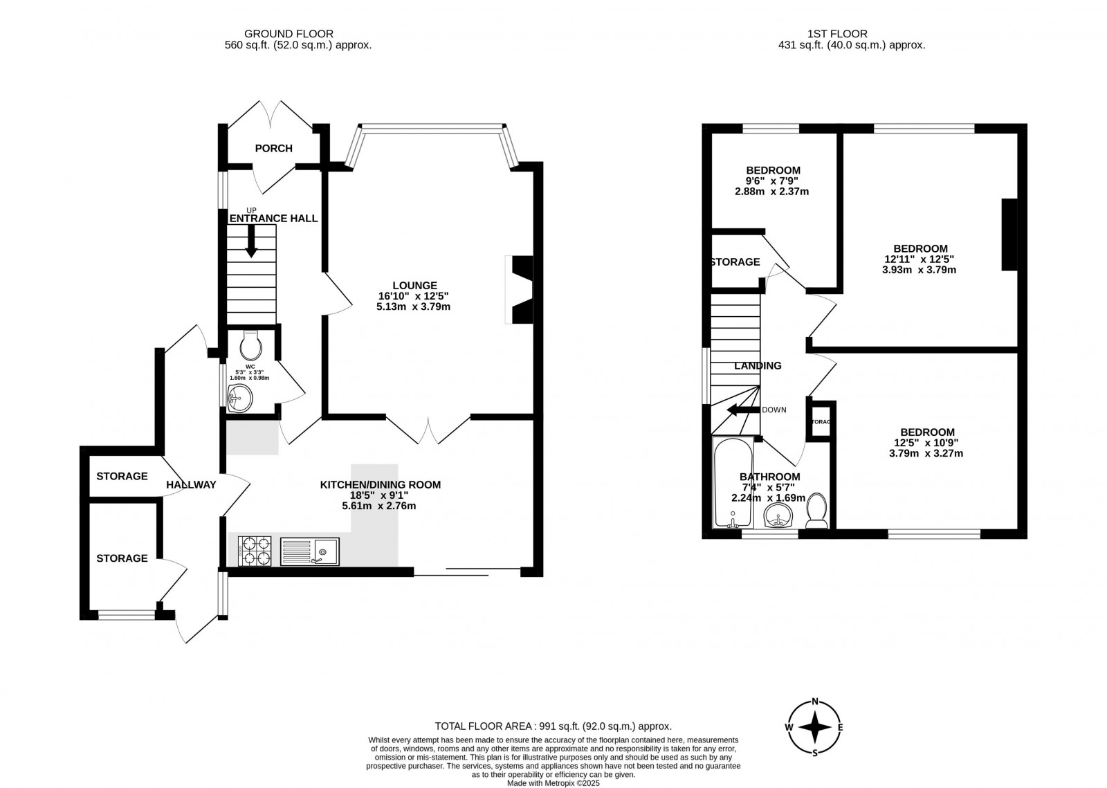 Floorplan for Ashfield Park Drive, Wigan