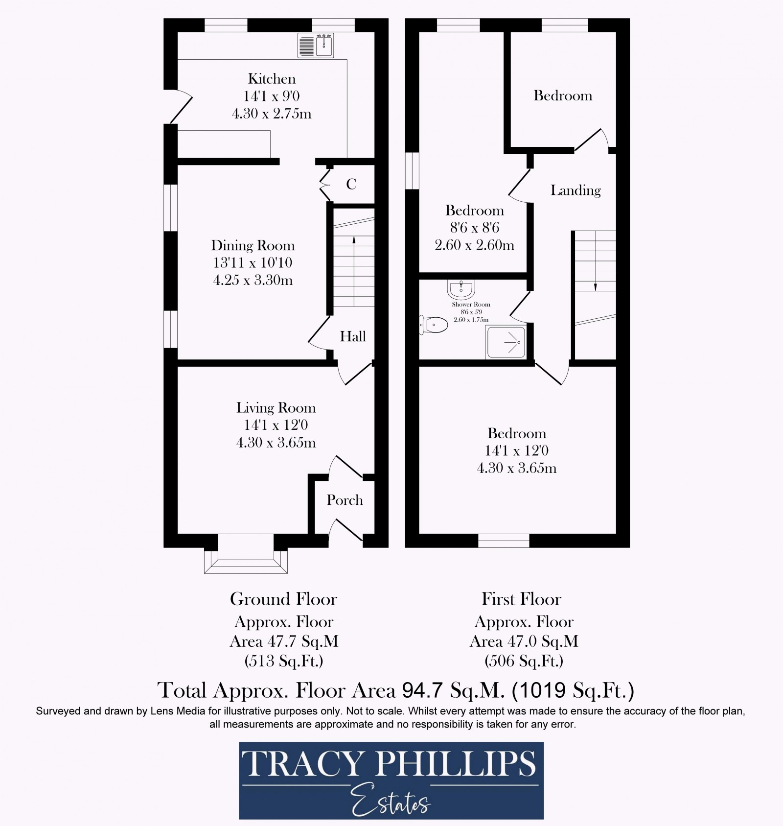 Floorplan for Appley Lane North, Appley Bridge, Wigan
