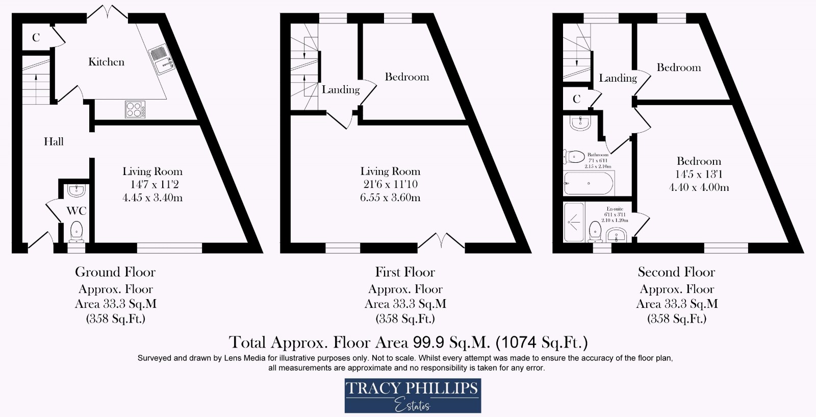 Floorplan for Trevore Drive, Standish, Wigan