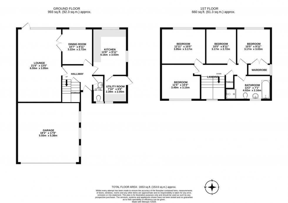 Floorplan for Wigan Road, Standish, Wigan