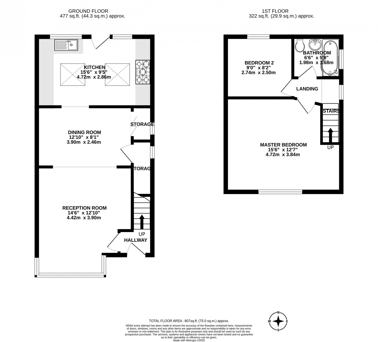 Floorplan for Pepper Lane, Wigan