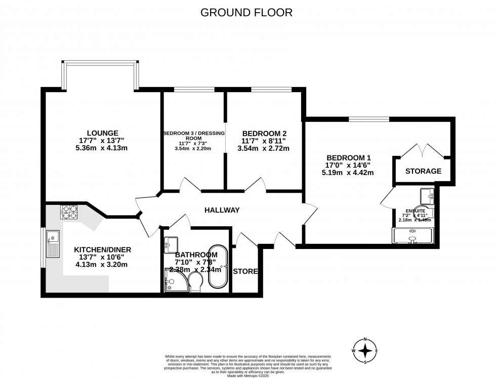 Floorplan for Green Lane, Standish, Wigan