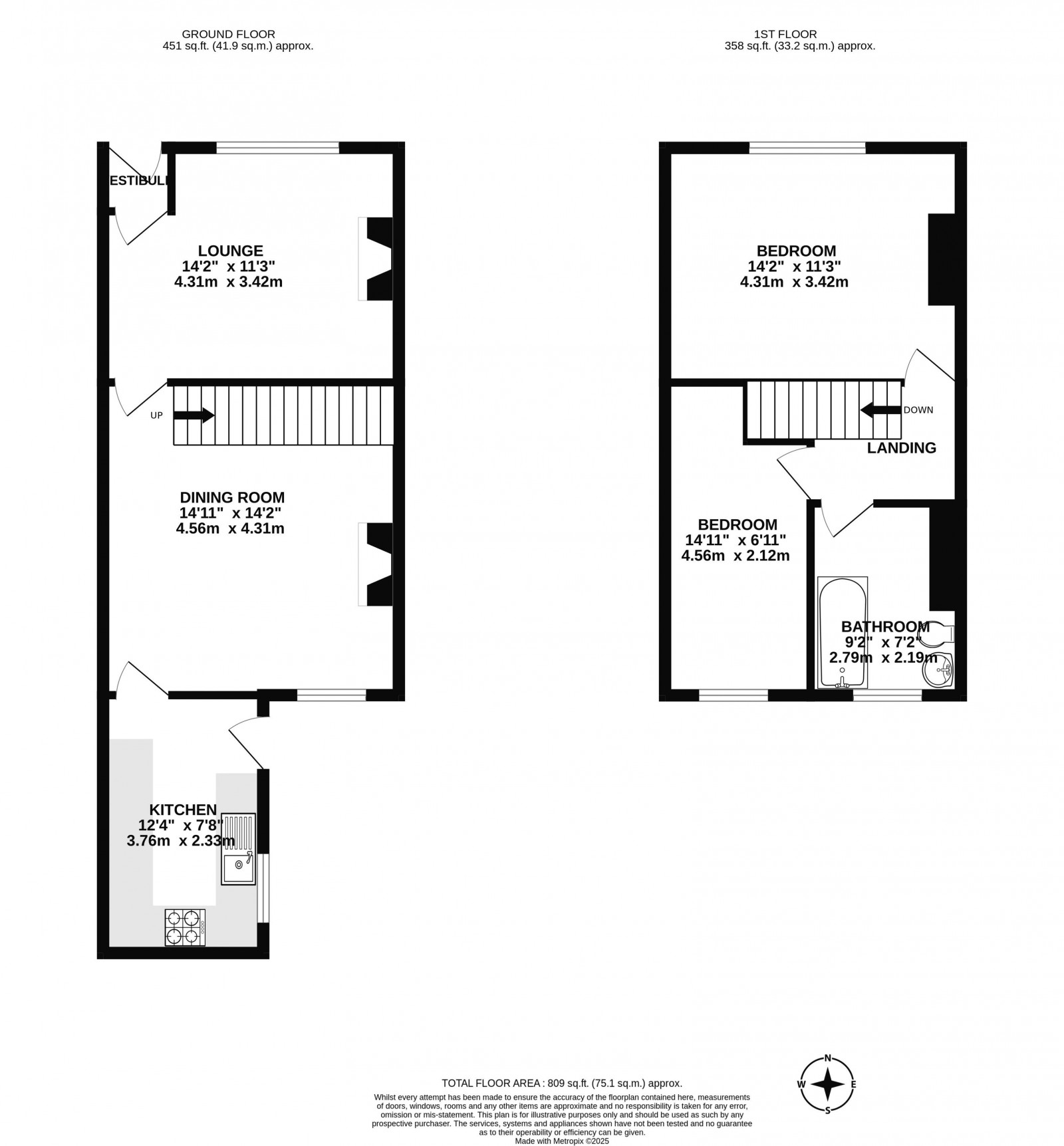 Floorplan for Bolton Road Ashton-In-Makerfield, Wigan
