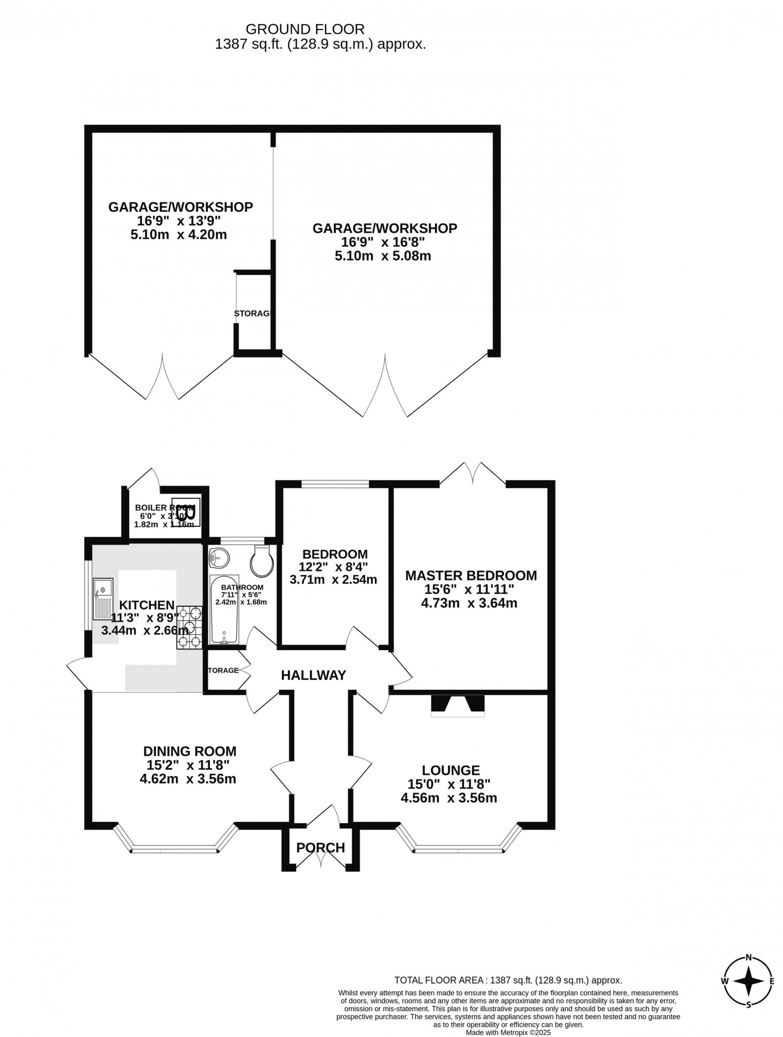 Floorplan for Ince Hall Avenue, Wigan