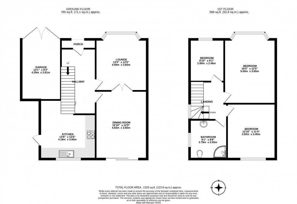 Floorplan for Greenways, Standish, Wigan