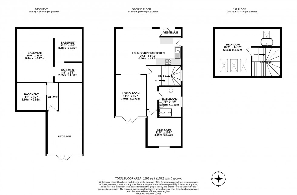 Floorplan for Lower Lyndon Avenue, Shevington, Wigan