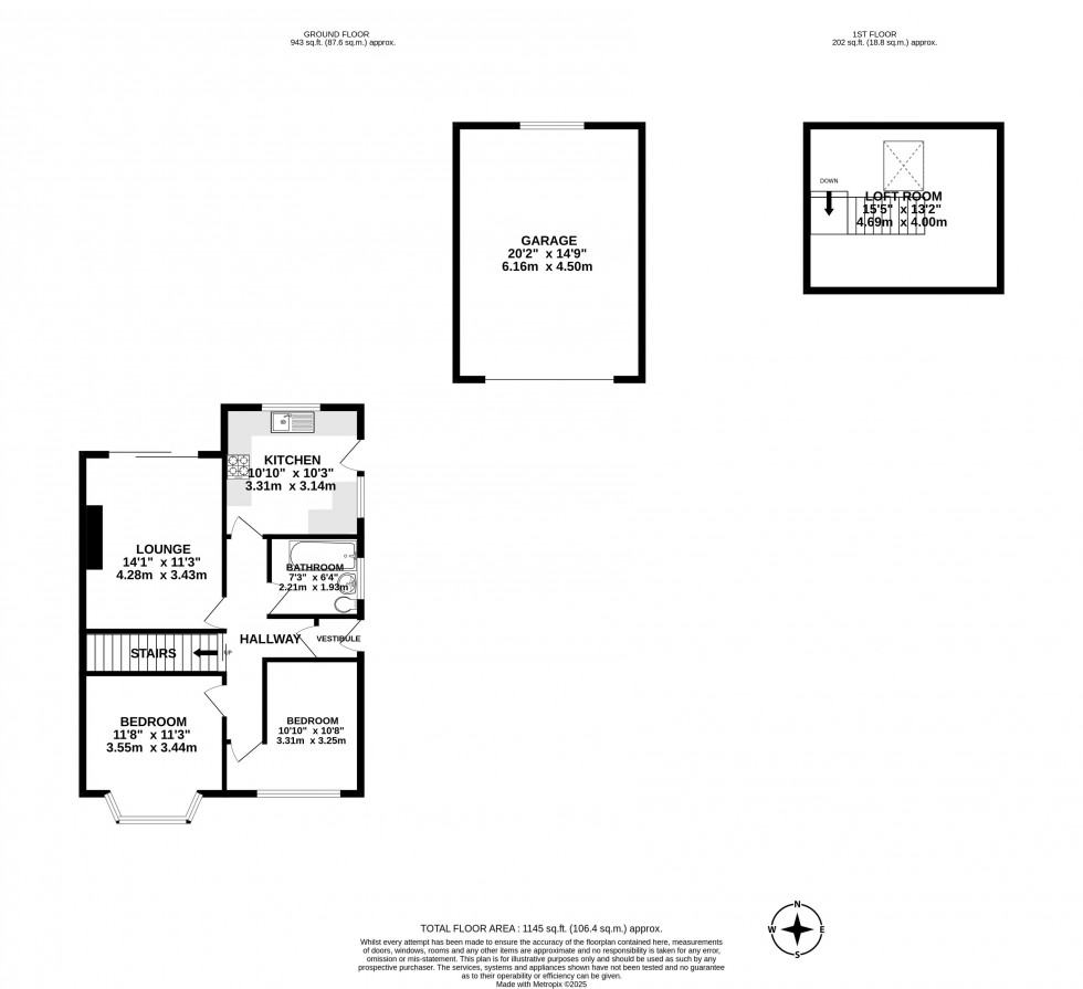 Floorplan for Ash Grove, Standish, Wigan