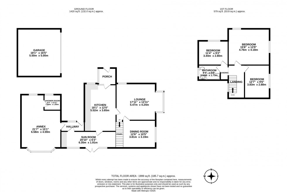 Floorplan for Pepper Lane, Standish, Wigan