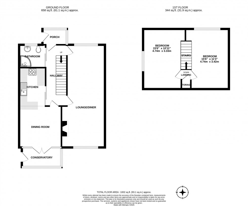 Floorplan for Calicowood Avenue, Shevington, Wigan